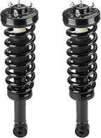 2Pc Front Shock Struts with Coil Spring for Ford F-150 4WD (2009–2013)