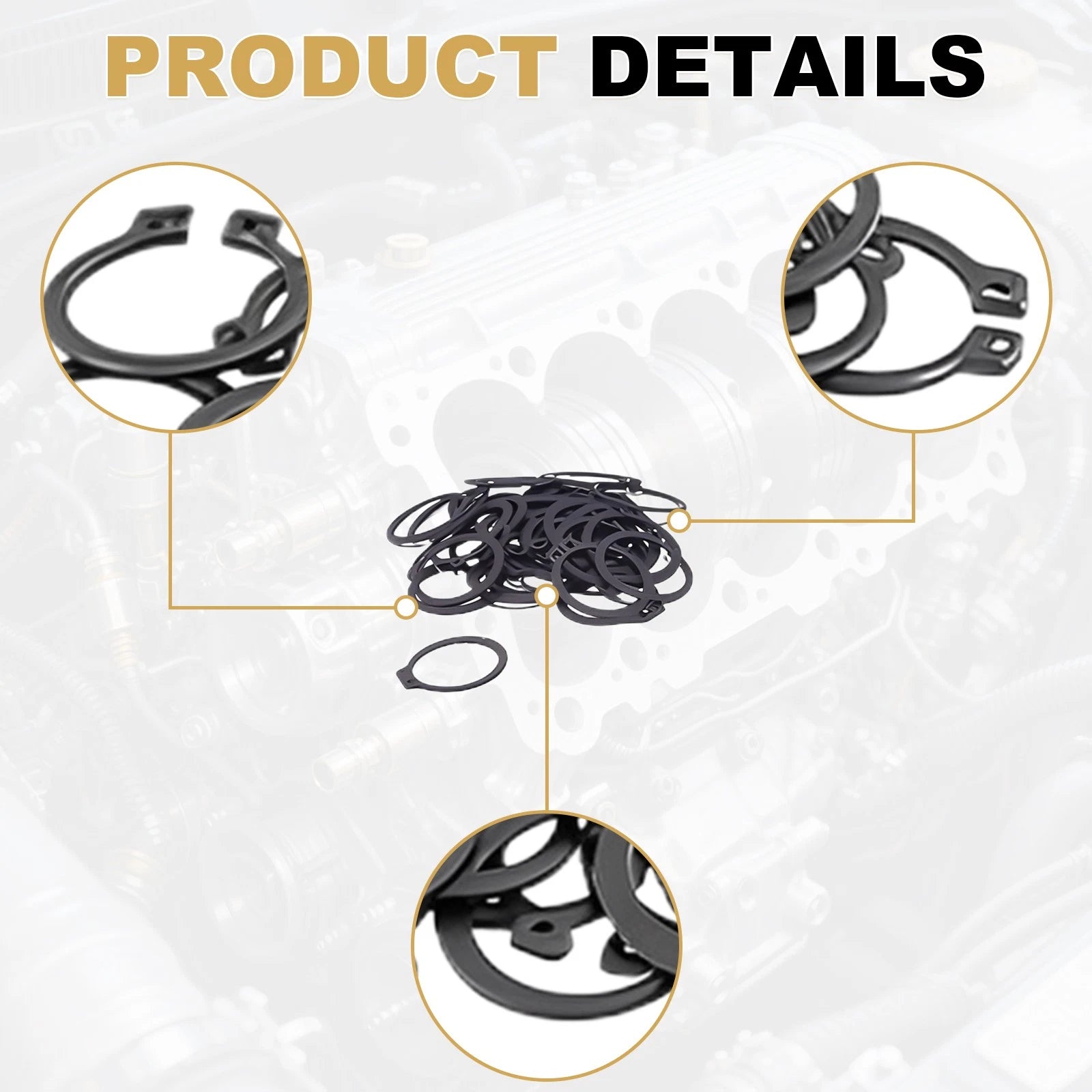 Rocker Arm Trunion Clip Upgrade for Escalade Camaro CTS Impala