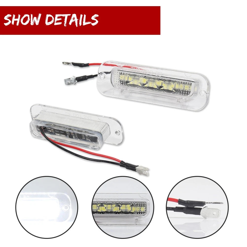 LED License Plate Light for Mercedes G-Class (1990–2012)