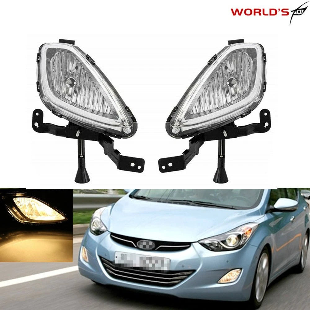 2X Fog Lights for Hyundai Elantra (2011–2013)