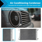 A/C Condenser for VW Golf Mk7 (2013–2023), Tiguan (2016–2023), Passat 3C (2015–2023)