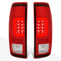 Red 3D LED C-Bar Tail Light for Ford Super Duty (2008–2016)
