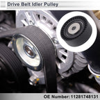 Drive Belt Idler Pulley for BMW Series 3 (1994–2006) No. 11281748131 Black