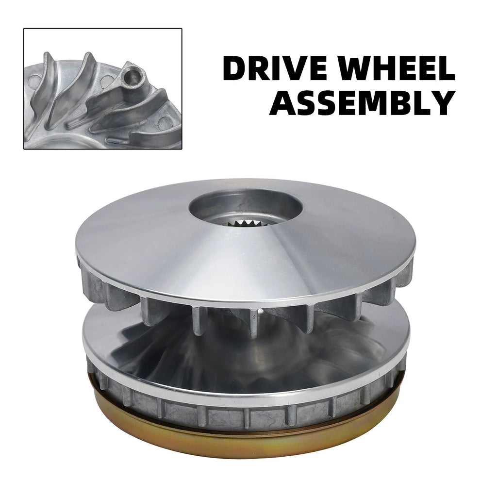 Front Clutch Variator Pulley Set for Linhai 400 420 (2005–2023) 27468 27254