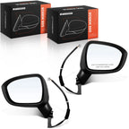 Power Mirror Pair Manual Fold Blind Spot for Nissan Rogue (2021–2022)
