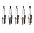 Set of 5 Spark Plugs Gap 0.040 Denso for Acura Dodge Honda Hyundai Mercedes Kia