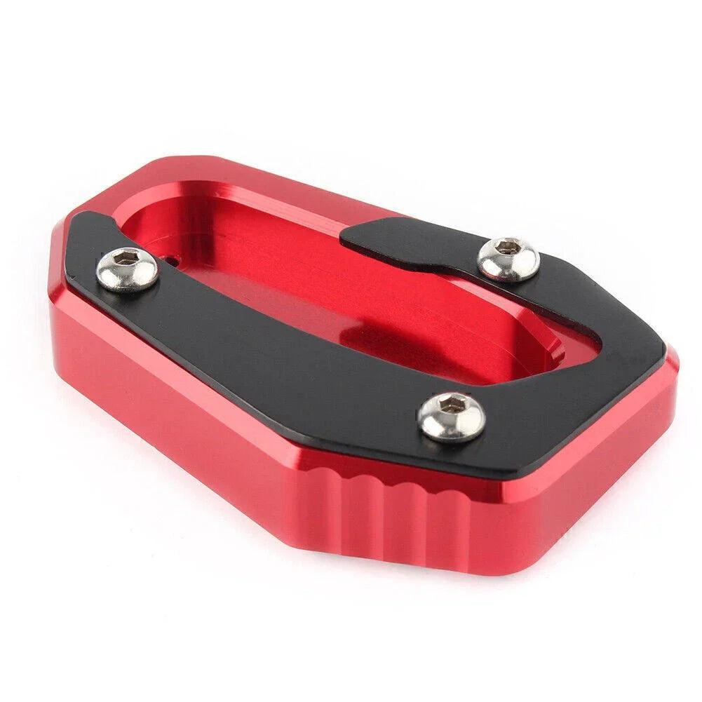 Red Side Kickstand Extension Pad for YAMAHA TMAX 530 (2012-2023)