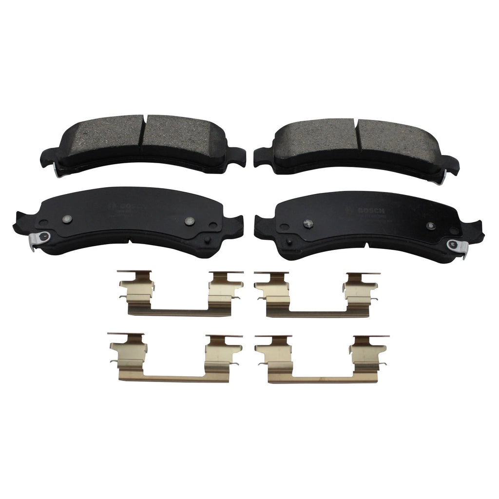 DuraGo Rear Rotor & Bosch QuietCast Ceramic Disc Brake Pad Kit for Savana 2500 (2010–2023)