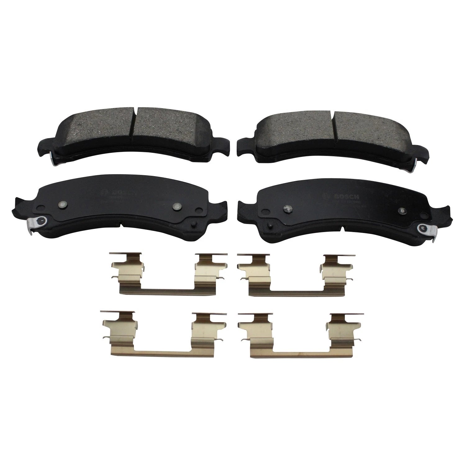 DuraGo Rear Rotor & Bosch QuietCast Ceramic Disc Brake Pad Kit for Savana 2500 (2010–2023)