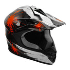 Youth ATV Helmet Goggles Gloves for Kids Dirt Bike Motocross Off Road DOT