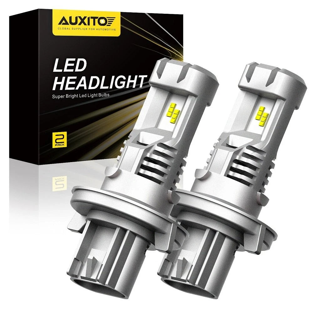 AUXITO Combo H13 9008 LED Headlight Pack for Ford F-150 (2004–2014)