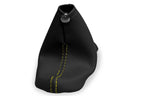 Leather Manual Shift Boot Cover for Chevrolet Cavalier (2000–2005) Yellow Stitch