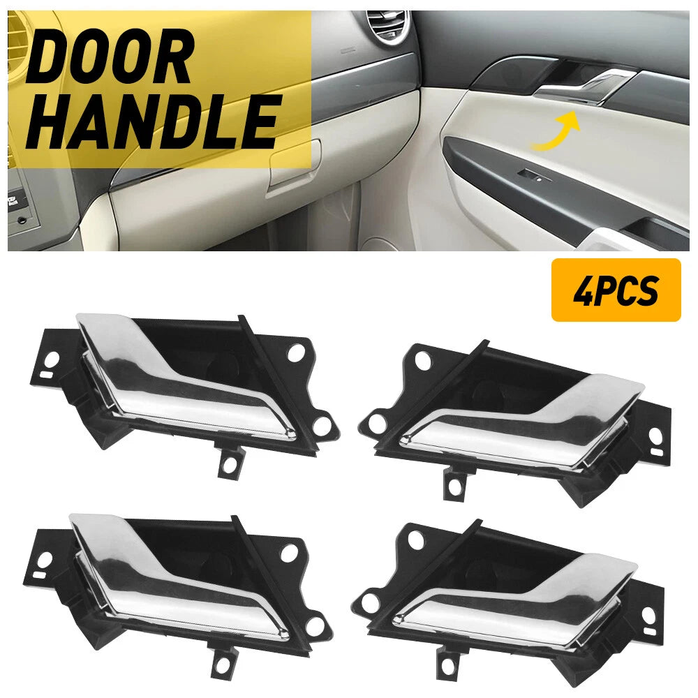 Set of 4 Inner Door Handles for Chevy Captiva Sport (2012–2015)