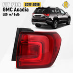 LED Taillight for GMC Acadia (2017–2019) Outer Right Side, Red Lamp