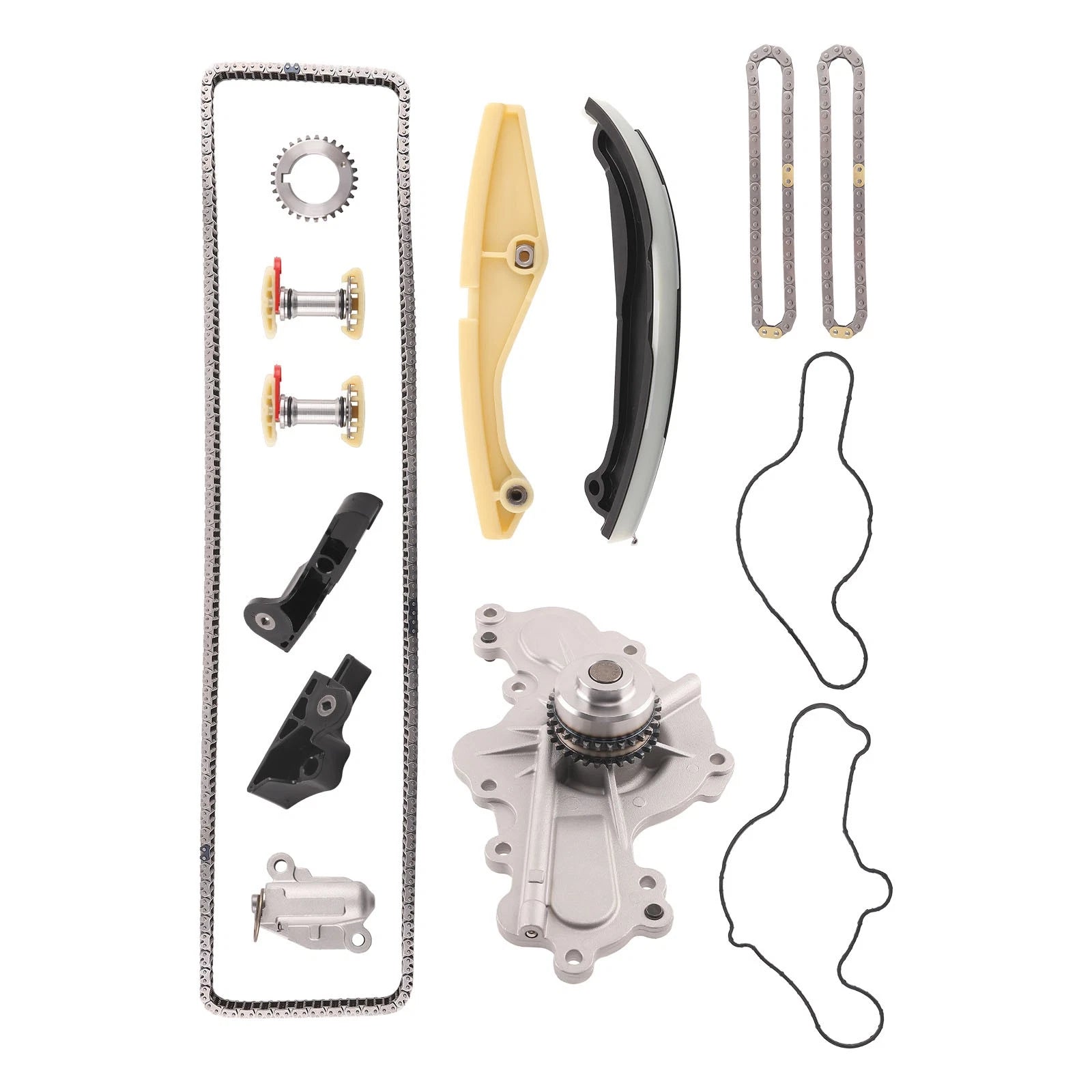 Timing Chain Kit with Water Pump & Crank Gear for Lincoln MKS/MKX/MKZ (2009–2016) AT4Z-6K297-D