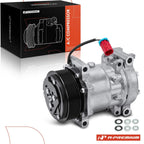 A/C Compressor with Clutch for Chevy T6500, GMC T6500 (2004–2009)