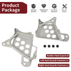 Right Left Footrest Heel Guard Plate for Yamaha Blaster (1988–2002)