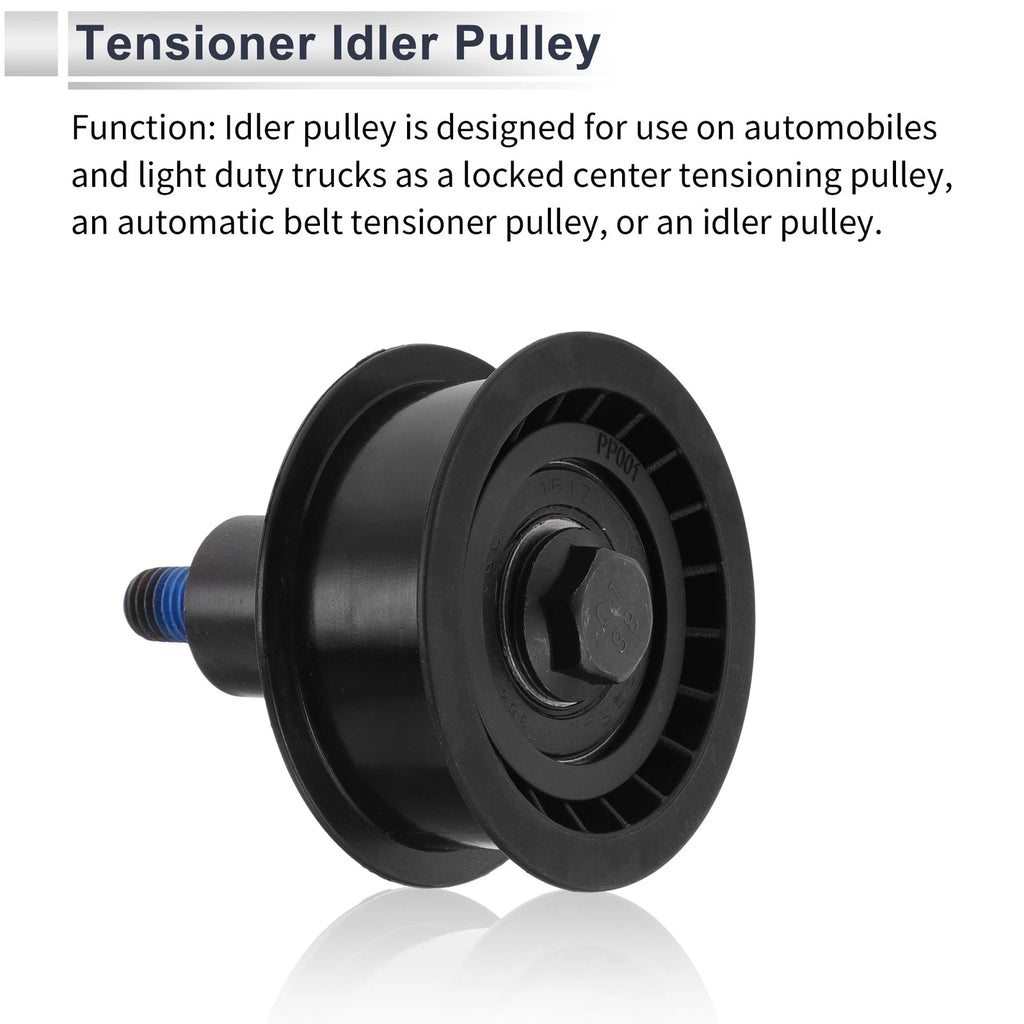 Drive Belt Idler Pulley for Audi A4 (1997–2002) No. 036109244D Rubber