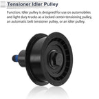 Drive Belt Idler Pulley for Audi A4 (1997–2002) No. 036109244D Rubber