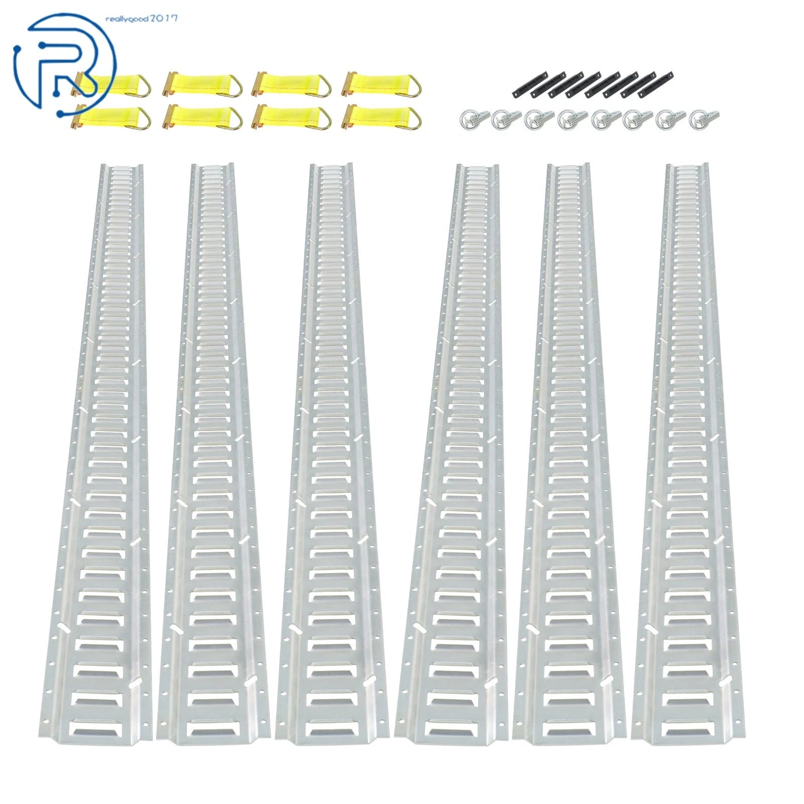 Set of 30 Durable 8' E Track Tie Down Rails for ATV Truck