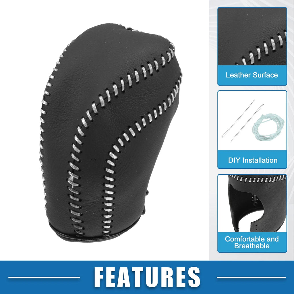 Gear Shifting Knob Cover Trim for Toyota Camry (2018–2023) Black Gray