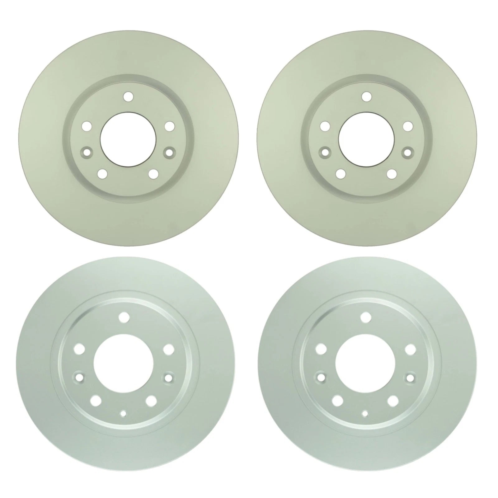 Disc Brake Rotors Kit for Mazda 6 (2003–2021) - Front 299mm & Rear 279mm