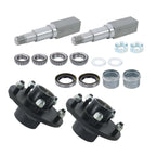 5 x Idler Hub Kit for Camper RV Trailer Axle 3500# Square Spindle