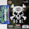 Skull Cross Bone Decal Sticker for Harley Davidson Motorcycle (HD)