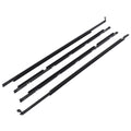Set of 4 Door Belt Molding Weatherstrip for Toyota Corolla (1995–2002)