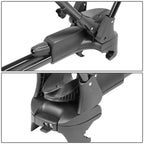 Heavy Duty Iron Roof Top Bicycle Mount Bike Rack w/Lock for Universal Fit
