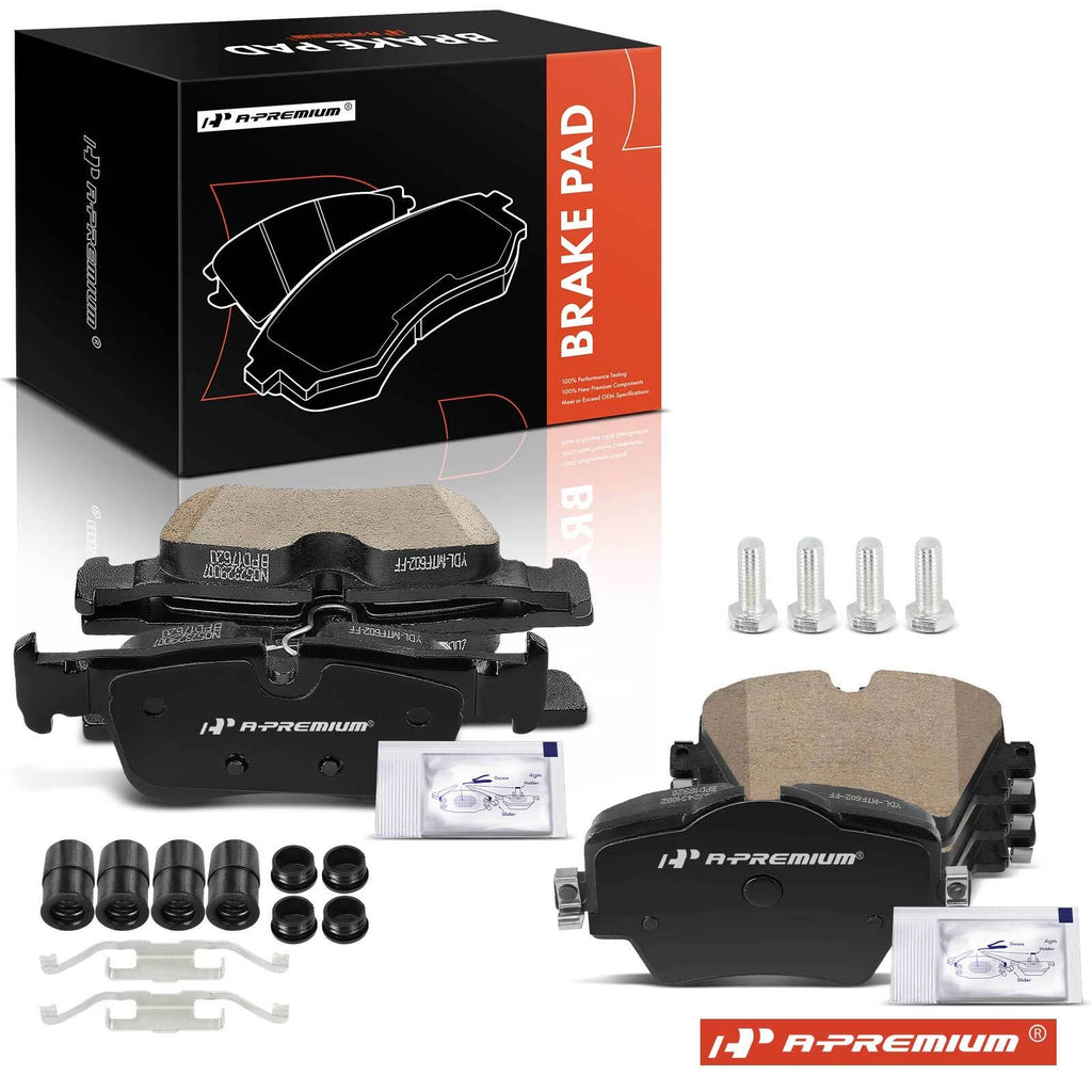 Set of 8 Ceramic Brake Pads for BMW X1 (2016–2022) 228i Gran Coupe