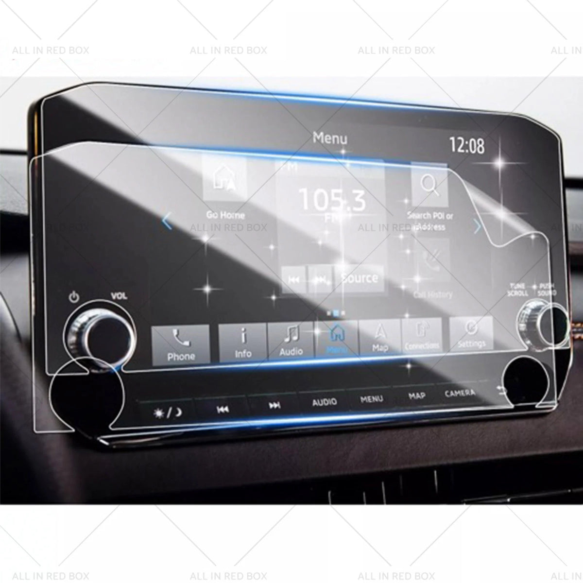 2X Tempered Glass Screen Protector for Mitsubishi Outlander (2022–2025)