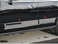 4pc Luxury FX Steel Upper Rocker Panel Trim for 2015-17 Ford Expedition Platinum