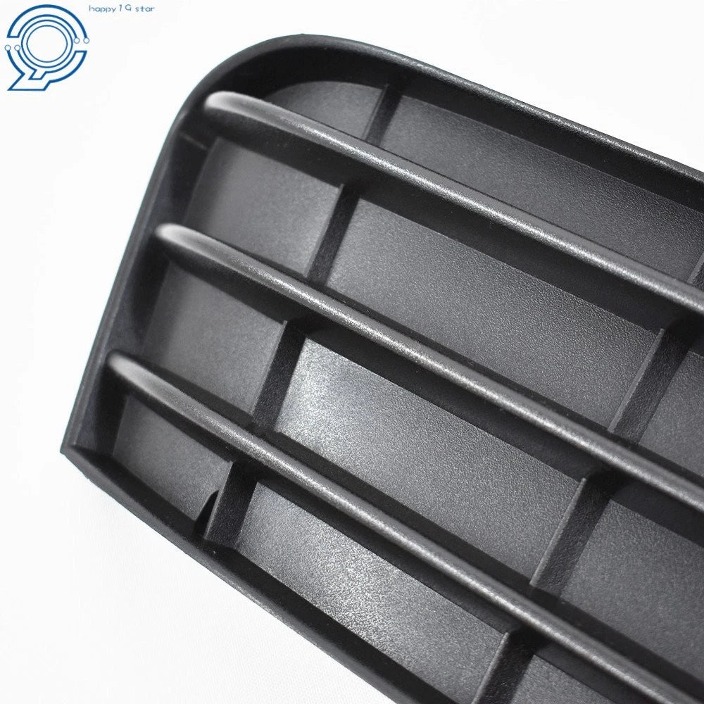 Pair Front Bumper Fog Light Grille for Audi A4 B8 (2009-2012)