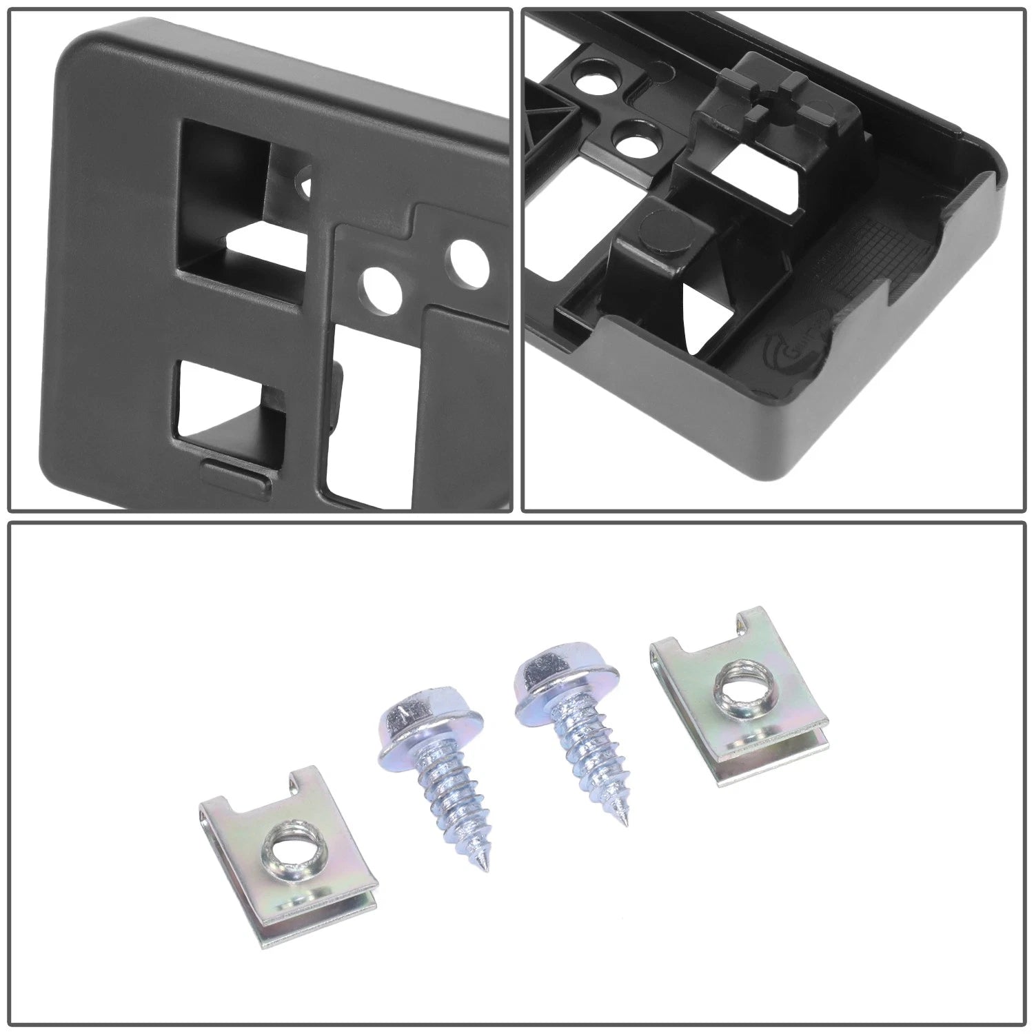 Front Bumper License Plate Mounting Bracket for Toyota Venza (2021–2024)