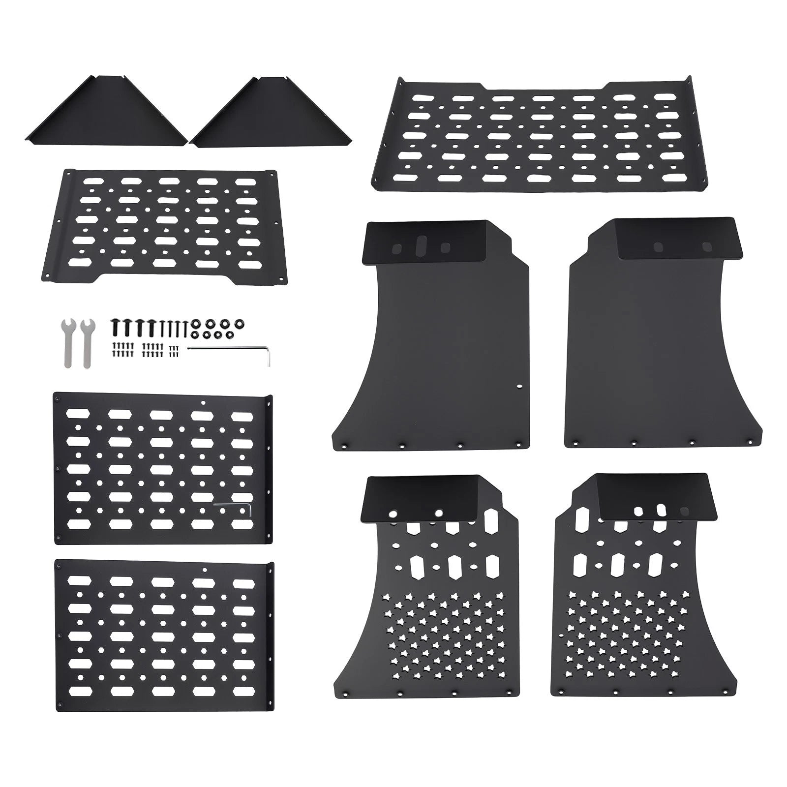 Under Seat Storage Panel for Ford F150 (2015–2025) F250 F350 (2017–2025) Black