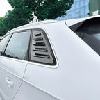 Carbon Style Window Louver Shutter Covers for Audi A3 S3 Sportback (2014–2020)