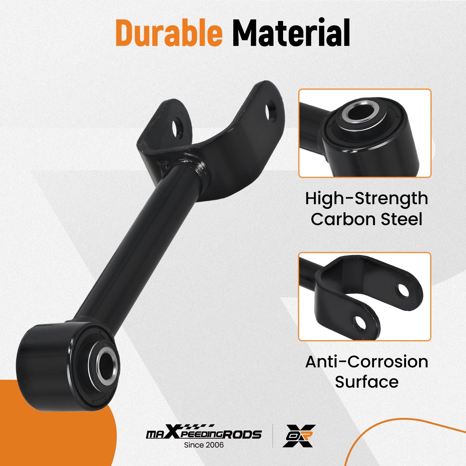 Pair Rear Lower Control Arms for Chrysler 200 Dodge Journey Avenger (2011–2014)