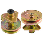 2pc Spindle Assembly for John Deere 1546G 1638HS 1646H (AM126225 AM121324)