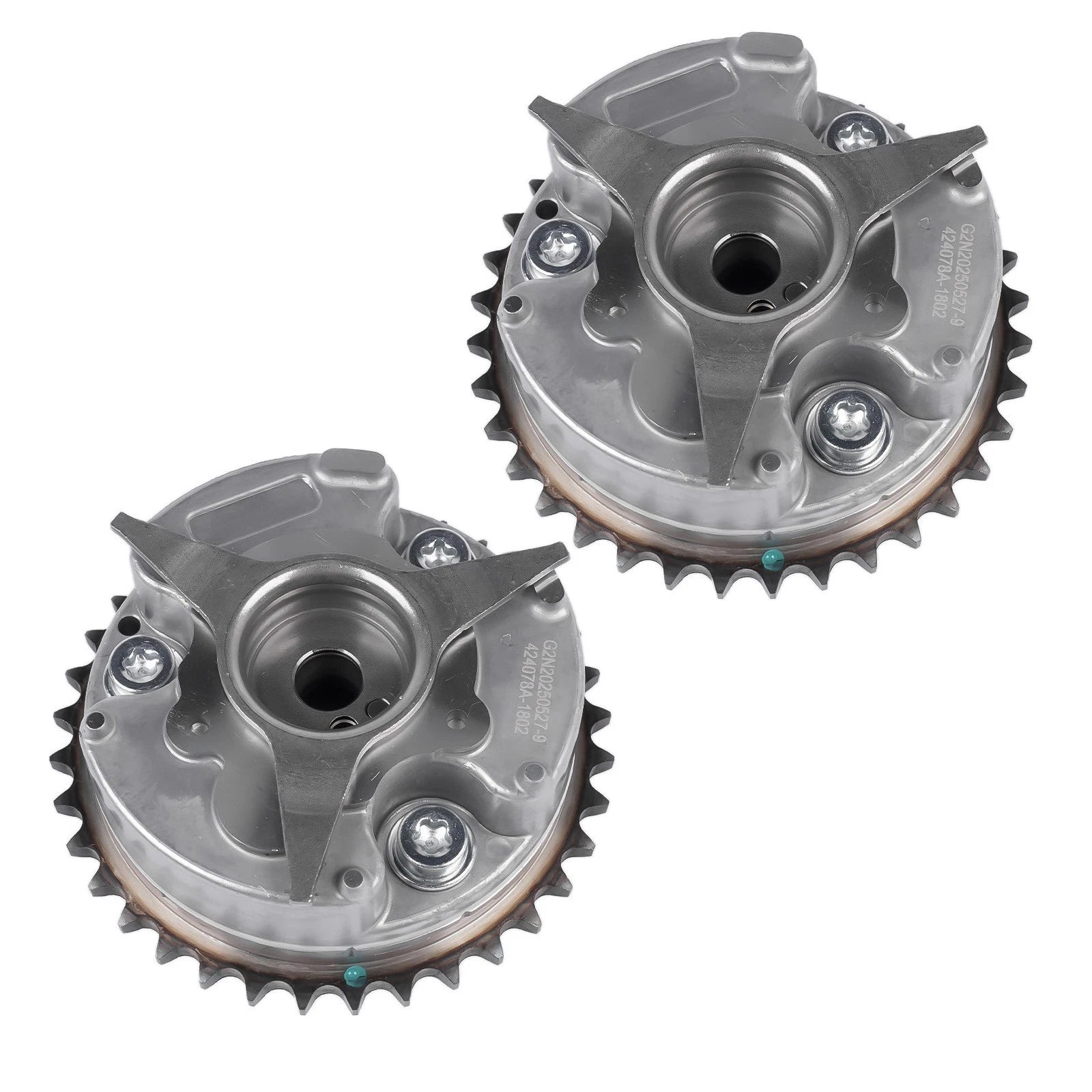 Pair Camshaft Timing Gears for Toyota Land Cruiser Prado 4Runner