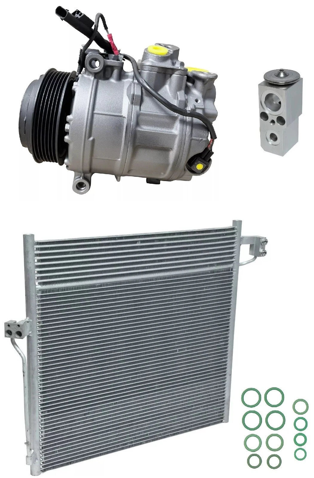 AC Compressor Kit With Condenser Replacement for Mercedes S550 (2016–2016)