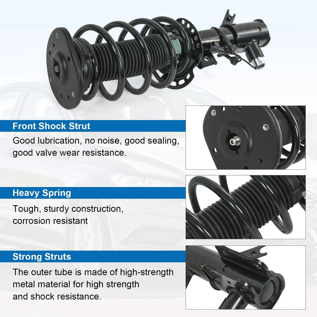 2X Front Shock Absorber Struts for Lincoln MKZ (2013-2022)