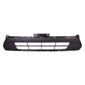 Replacement Textured Plastic Front Bumper Cover Grille w/o Fog Lights