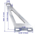 Exhaust Hanger Brackets for Suzuki GSXR 600 750 1000 Yamaha YZF R1 (CHROMED)
