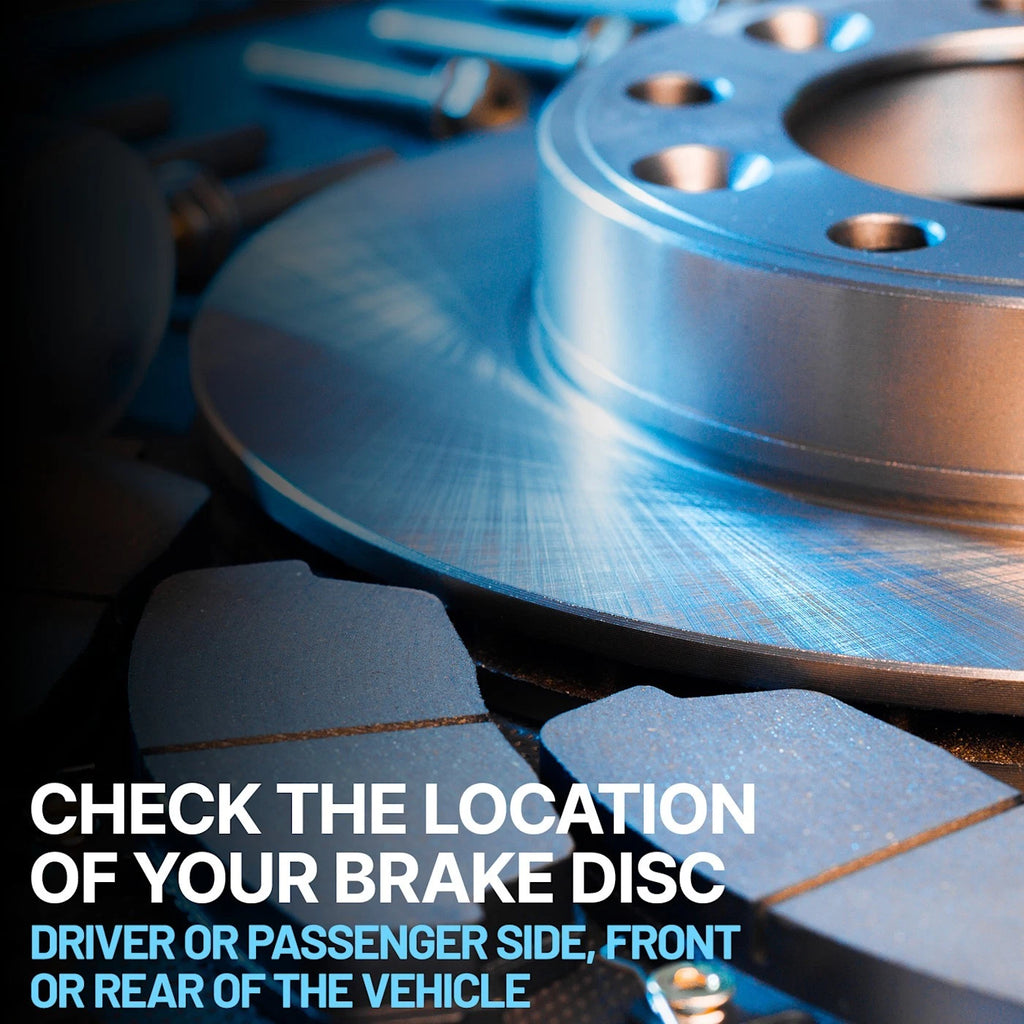 Rear Disc Brake Rotors for Ford E-250 Econoline (2001–2002)