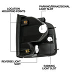 Smoke Tail Lights for Chevrolet S10/GMC Sonoma/Isuzu Hombre (1994–2004)