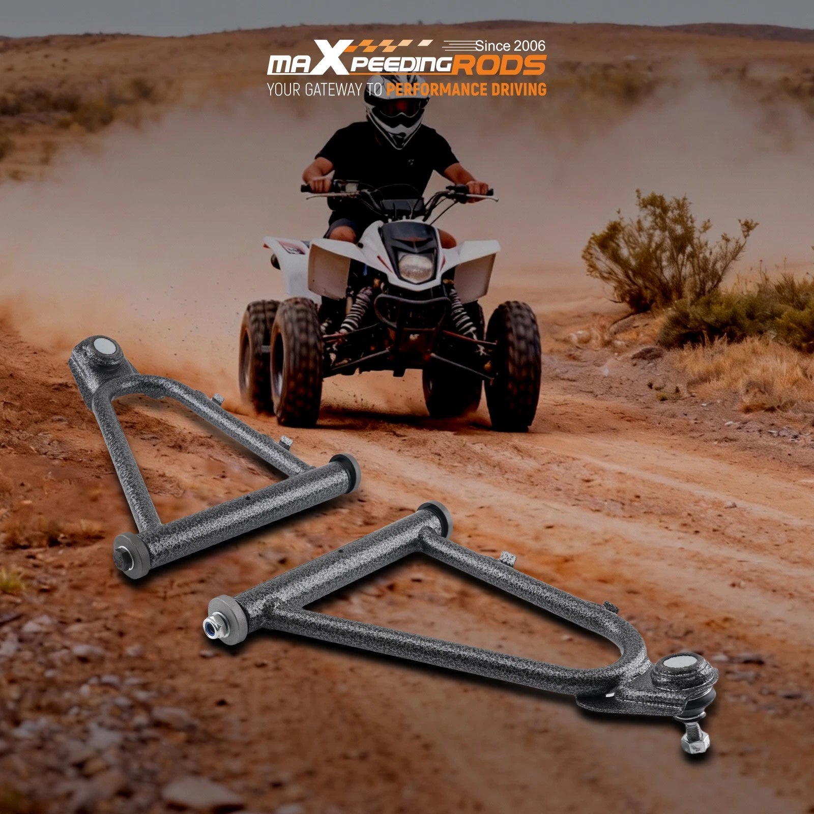 Upper Front Suspension Control Arms Kit for Yamaha YFZ350 (1991–2006)