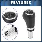 5 Speed Manual Gear Shift Knob for Chevrolet Trax (2013–2020) Plastic Leather