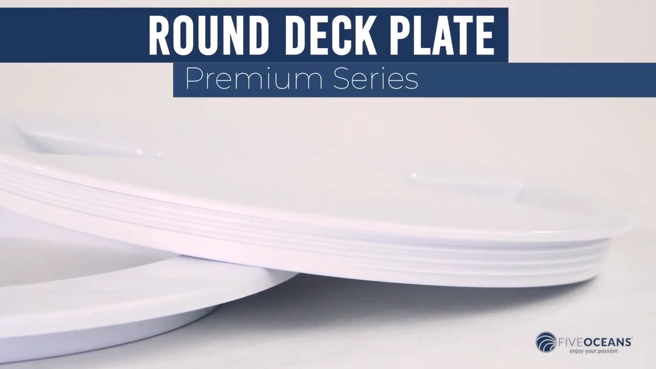8" Round Inspection Deck Plate Hatch for Marine Applications