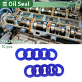 Set of 10 Oil Seal Rotary Shaft Seal 14x20x6mm for Various Models